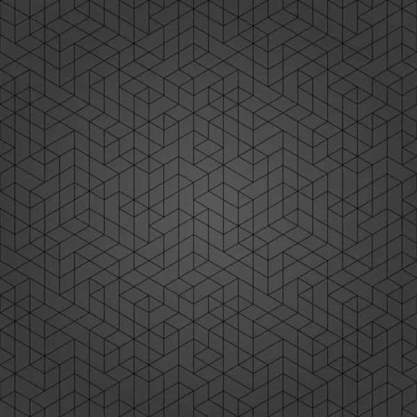 Бесшовный Геометрический Фон Ваших Проектов Современный Темный Векторный Орнамент Геометрический — стоковый вектор