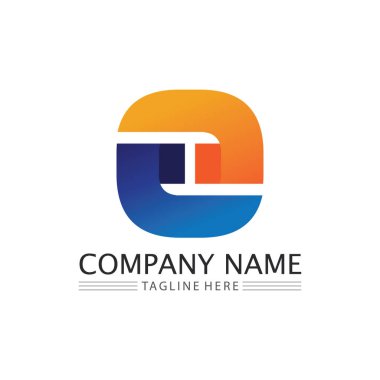 O logo İş Teknolojisi Çemberi logosu ve sembolleri Vektör Tasarımı Grafiği