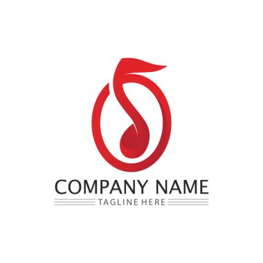 O logo İş Teknolojisi Çemberi logosu ve sembolleri Vektör Tasarımı Grafiği