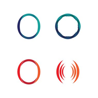 O logo İş Teknolojisi Çemberi logosu ve sembolleri Vektör Tasarımı Grafiği