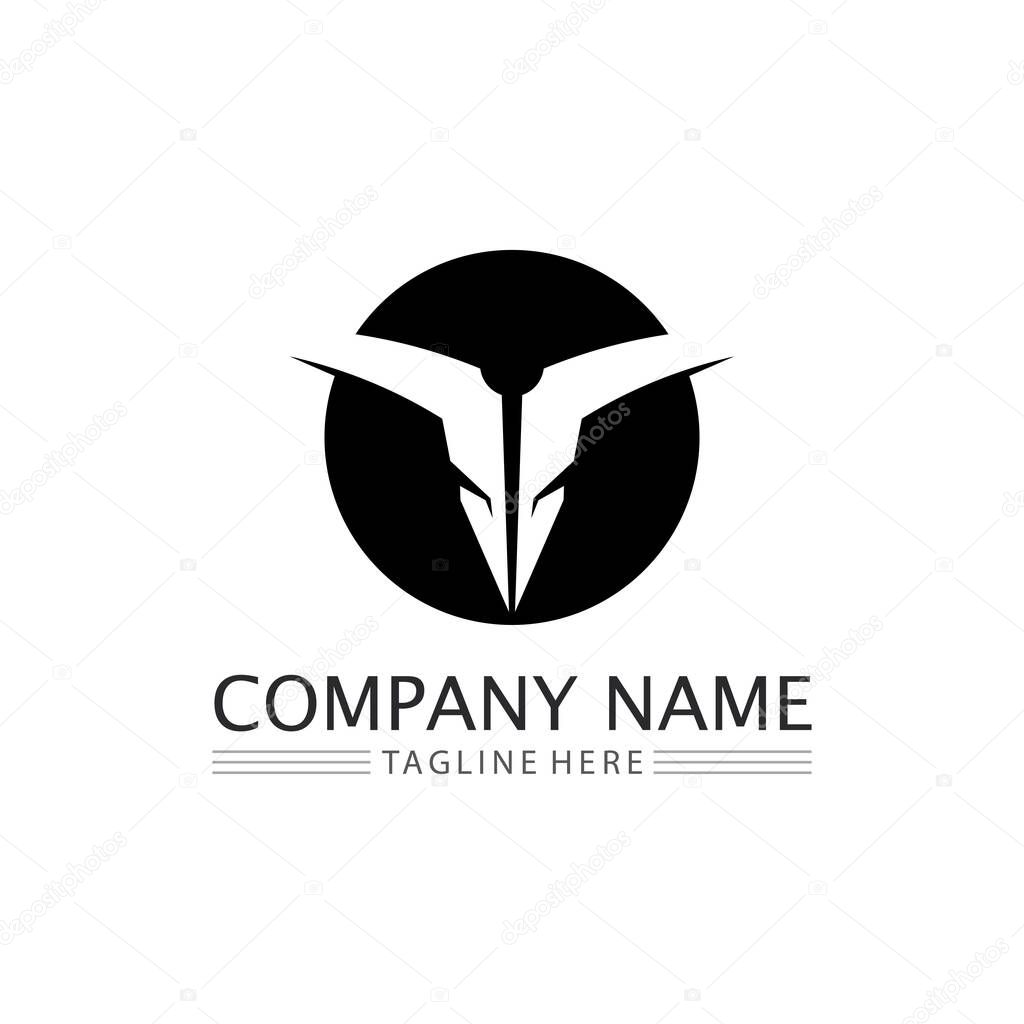Bull and buffalo head cow animal  mascot logo design vector for sport horn buffalo animal mammals head logo wild matador