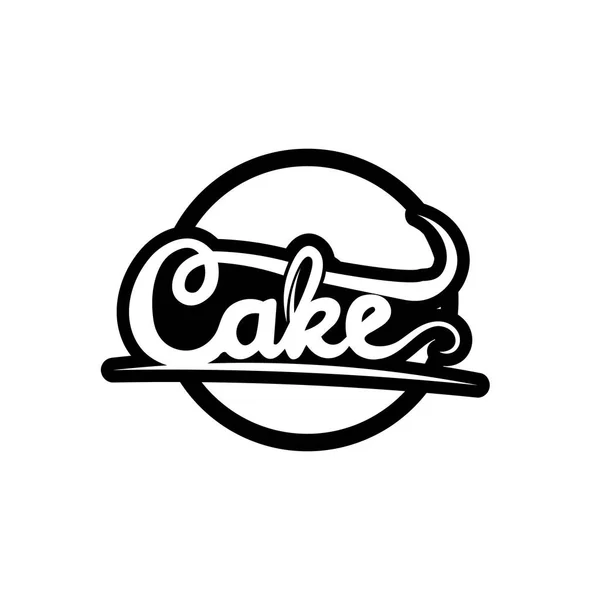 Cakes Bakery Icon Logo Design Food Vector Bread Vector Symbol — Stock Vector
