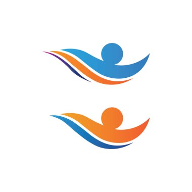Halkın logosu, ekibi, başarısı, çalışanlar, grup ve topluluk, şirket ve iş logosu vektörü ve tasarım bakımı, aile simgesi logosu başarısı