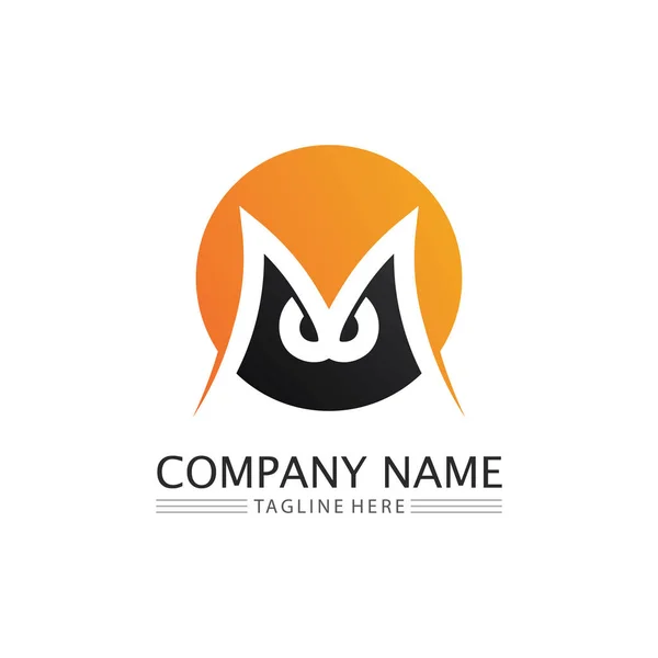 Carta Fonte Logo Template Vector Ilustração Design Logo Para Negócios — Vetor de Stock