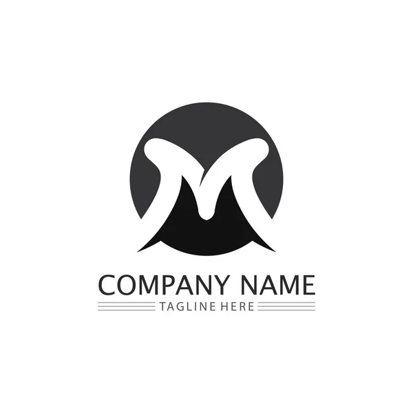 Levél Betűtípus Logo Template Vector Illustration Design Logo Business Identity — Stock Vector