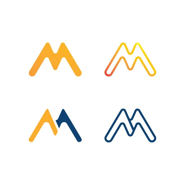 Letter Logo Template Vector Illustratie Ontwerp Logo Voor Bedrijf Identiteit — Stockvector