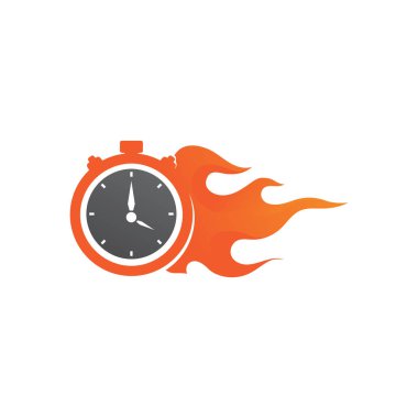 Daha Hızlı Logo Şablonu vektör çizimi tasarımı