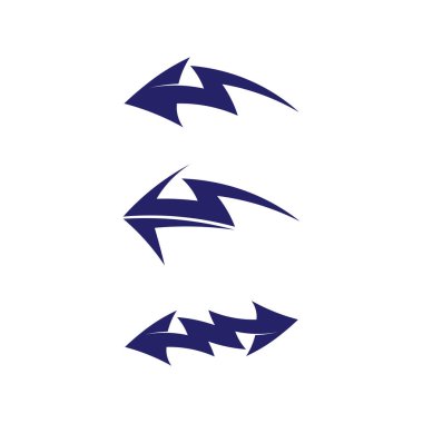 Ok ve daha hızlı vektör illüstrasyon simgesi Logo Şablon tasarımı