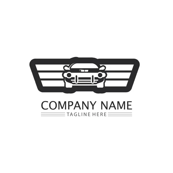 Car Icons Vector Logo Automobiles Travel Truck Bus Other Transport —  Vetores de Stock