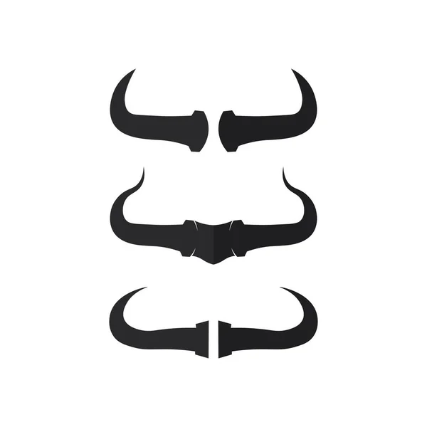 Бык Буйвол Голову Коровье Животное Талисман Дизайн Логотипа Вектор Спортивных — стоковый вектор
