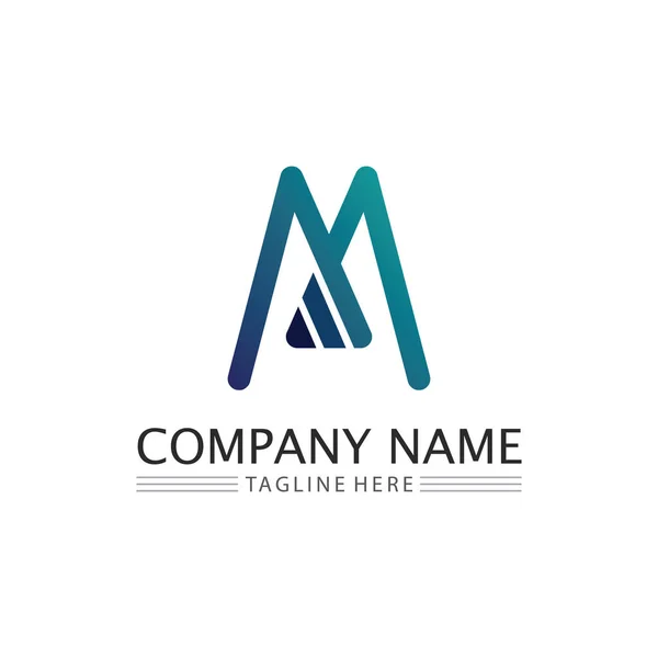 Letter Logo Lettertype Template Vector Illustratie Ontwerp Logo Voor Bedrijf — Stockvector