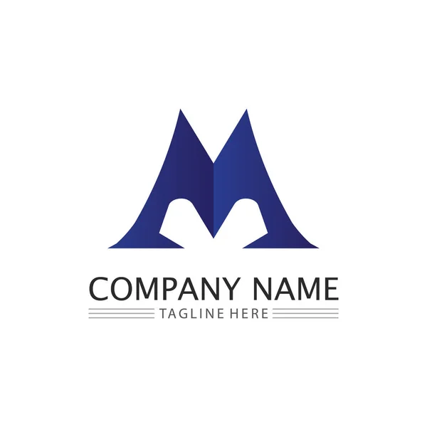Letter Logo Font Template Vector Illustration Design Logo Business Identity — 스톡 벡터
