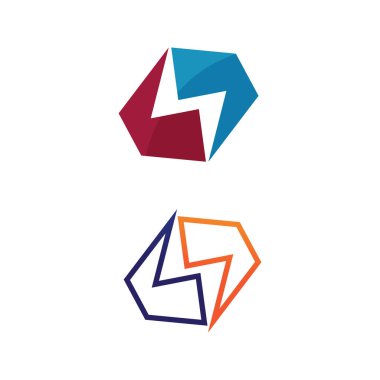Logo tipi vektör tasarım işi, şirket, kimlik, biçim simgesi yaratıcı