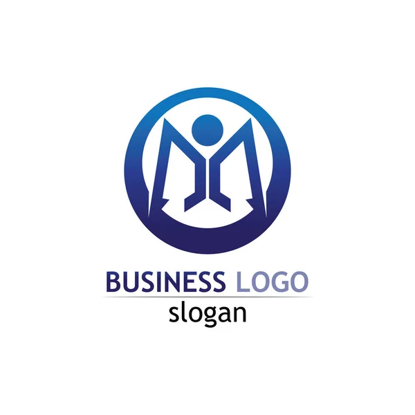 Tipo Logotipo Diseño Vectorial Negocio Empresa Identidad Estilo Icono Logotipo — Archivo Imágenes Vectoriales
