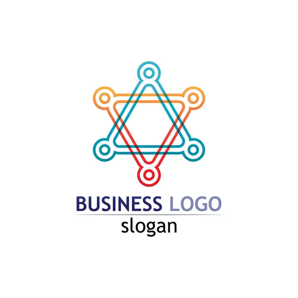 Typ Loga Vektorový Design Obchod Společnost Identita Styl Ikony Logo — Stockový vektor