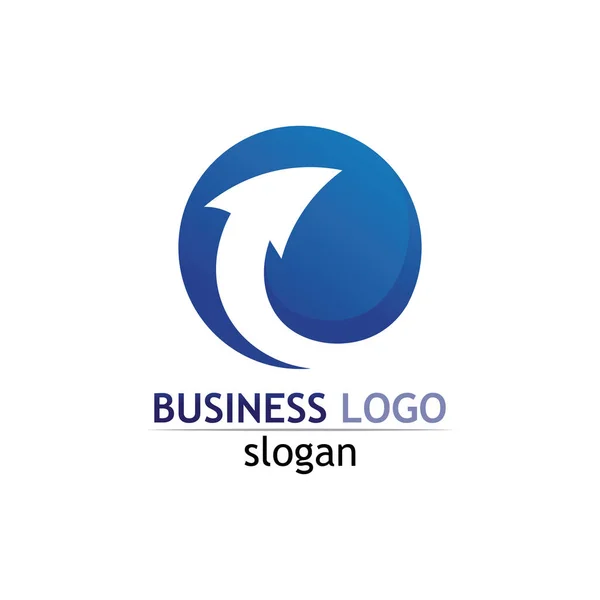 Tipo Logo Vector Design Business Azienda Identità Stile Icona Logo — Vettoriale Stock