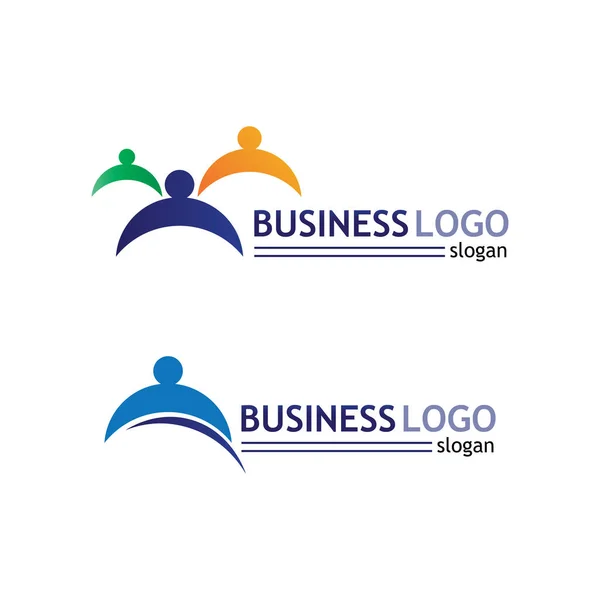Tipo Logotipo Diseño Vectorial Negocio Empresa Identidad Estilo Icono Logotipo — Archivo Imágenes Vectoriales