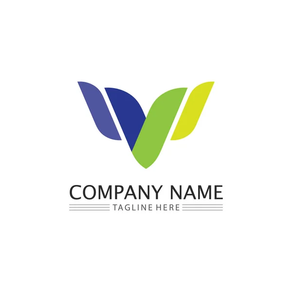 Logotyp Vektor Design Företag Företag Identitet Stil Ikon Logotyp Kreativ — Stock vektor