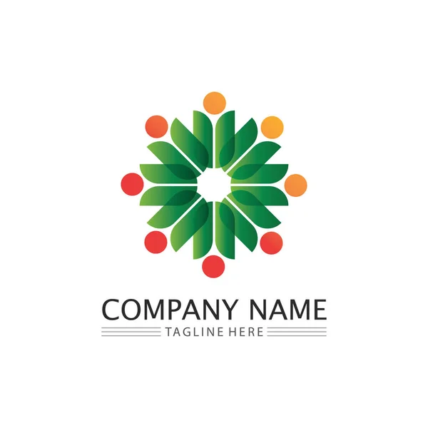 Logo Type Vector Design Business Company Identity Style Icon Logo — Stock Vector