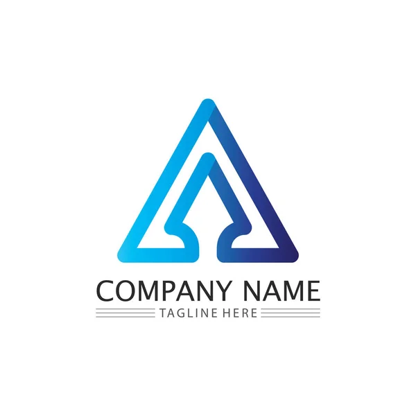 화살표 일러스트 아이콘 Logo Template Design — 스톡 벡터