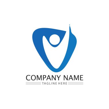 Halkın logosu, ekibi, başarısı, çalışanlar, grup ve topluluk, şirket ve iş logosu vektörü ve tasarım bakımı, aile simgesi logosu başarısı