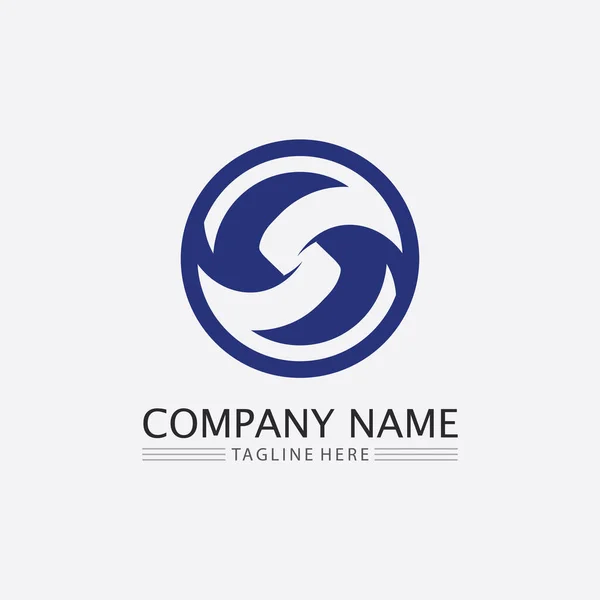 Font Letter Logo Business Corporate Letter Logo Design Vector — Stock Vector