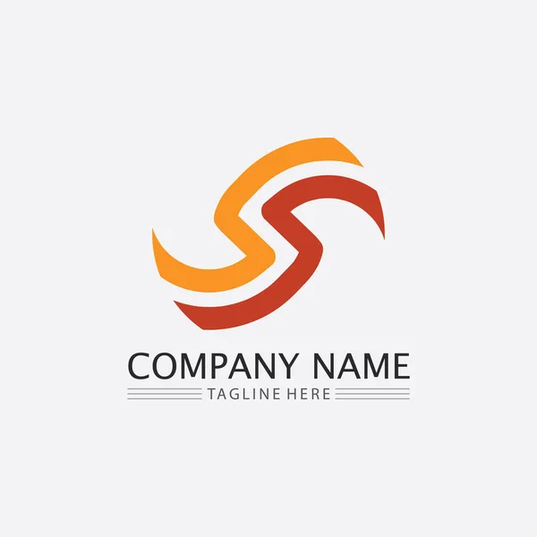 Γραμματοσειρά Και Λογότυπο Επιστολή Business Corporate Επιστολή Λογότυπο Σχεδιασμό Διάνυσμα — Διανυσματικό Αρχείο