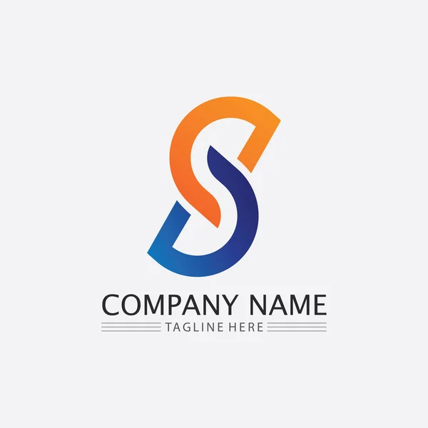 Шрифт Буква Логотип Бизнес Корпоративный Письмо Дизайн Вектор Логотипа — стоковый вектор