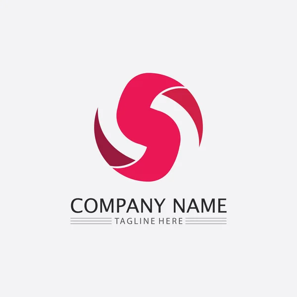 Lettertype Letter Logo Zakelijk Corporate Letter Logo Ontwerp Vector — Stockvector