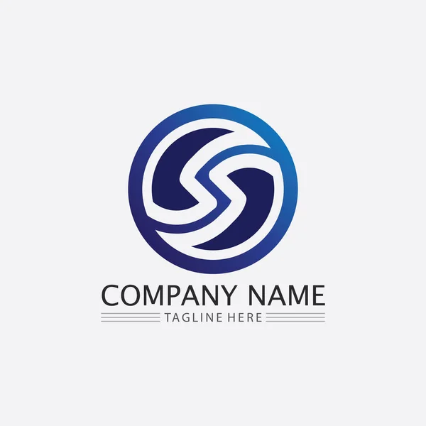 Betűtípus Betűlogó Business Corporate Letter Logo Design Vector — Stock Vector