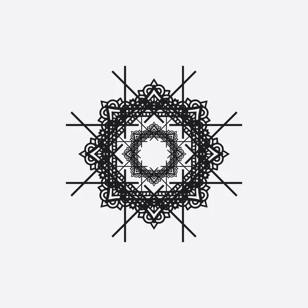Creative Arabic Islamic Ramadan Kareem Ημισέληνο Σχήμα Λάμπα Για Τον — Διανυσματικό Αρχείο