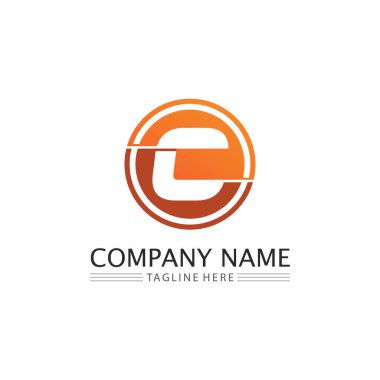 Vitamin ve C yazı tipi için C logosu Kimlik ve tasarım işi 