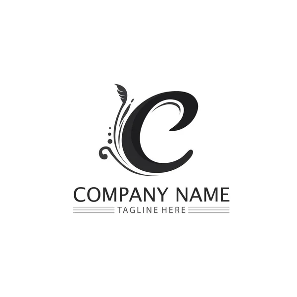 Logotipo Para Vitamina Letra Identidade Negócios Design — Vetor de Stock