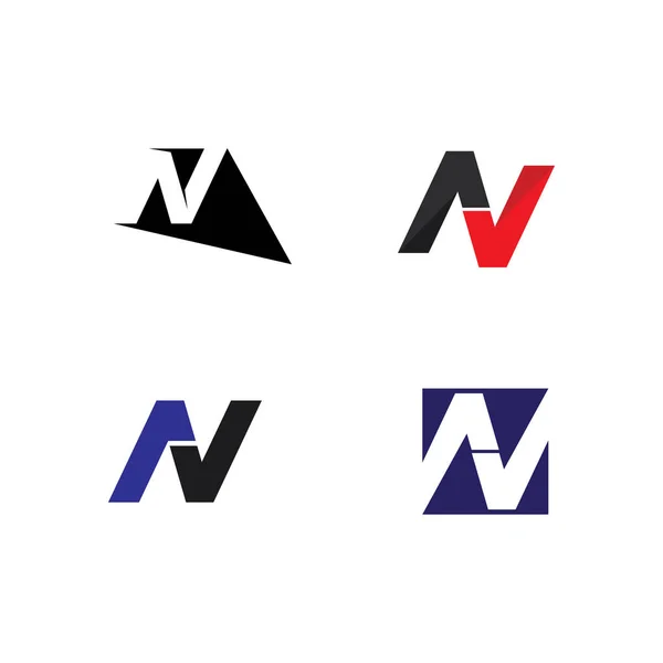 Bokstav Och Logotyp Teckensnitt Företag Logotyp Företag Och Bokstav Ursprungliga — Stock vektor