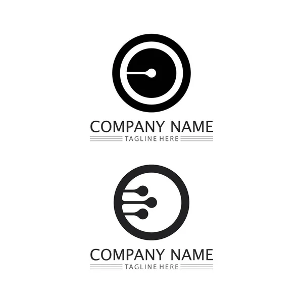 Дизайн Бізнес Логотипу Концепт Зображення Векторний Графічний — стоковий вектор
