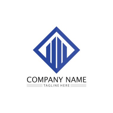 Emlak ve ev binaları vektör logo şablonları