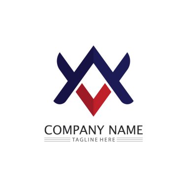 Bir Harf Logo Şablonu vektör illüstrasyon tasarımı