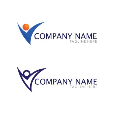 Halkın logosu, ekibi, başarısı, çalışanlar, grup ve topluluk, şirket ve iş logosu vektörü ve tasarım bakımı, aile simgesi logosu başarısı