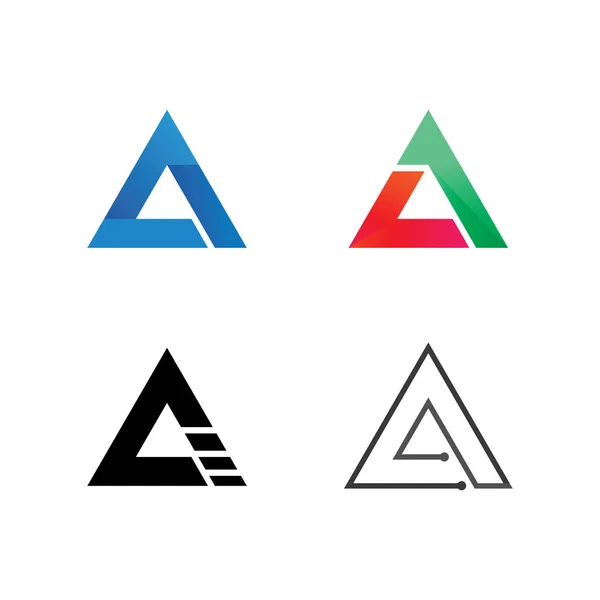 Letter Font Logo — Stock vektor