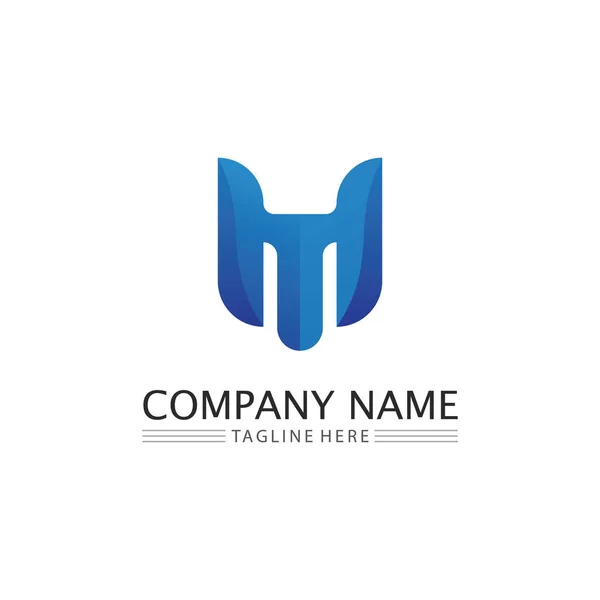 Letter Logo Template Vector Illustration Business Identity — 스톡 벡터