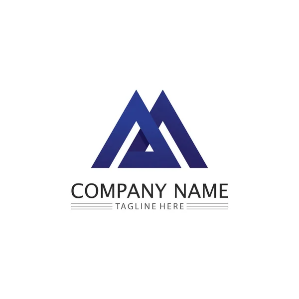 Letter Logo Template Vector Illustration Business Identity — 스톡 벡터