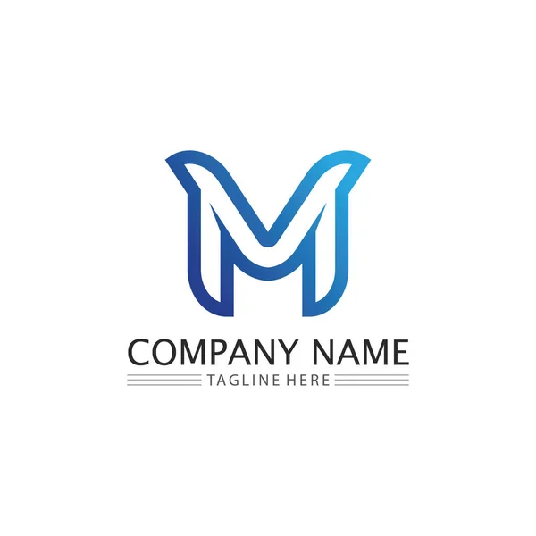 Letter Logo Template Vector Illustration Business Identity — 스톡 벡터