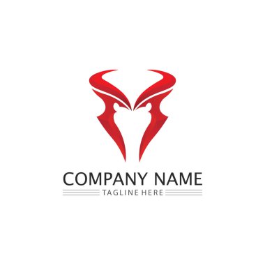 M Harfi Logo Şablonu iş ve kimlik tasarım logosu