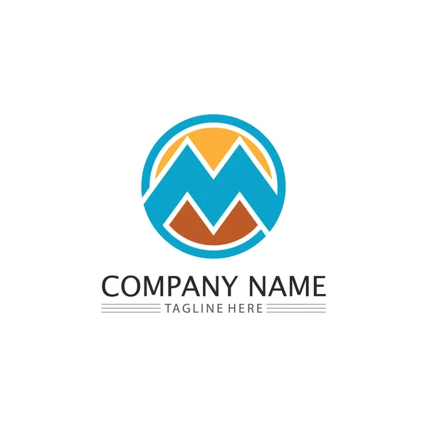 Letter Logo Template Vektor Illustration Design Logo Für Geschäft Und — Stockvektor