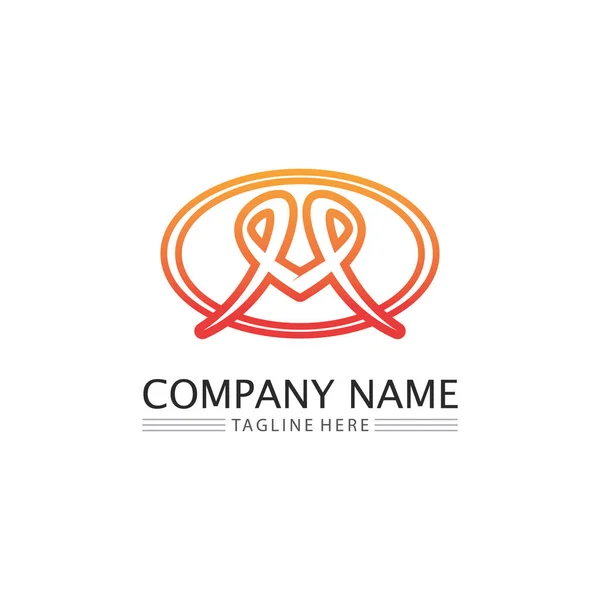 Letter Logo Template Vector Illustration Design Logo Business Identity — Stock Vector
