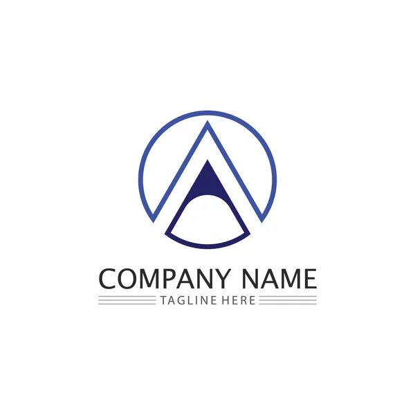 화살표 일러스트 아이콘 Logo Template Design — 스톡 벡터