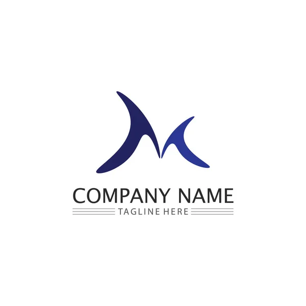 Letter Logo Template Vector Illustration Business Identity — 스톡 벡터