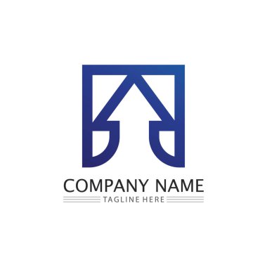 Ok vektör illüstrasyon simgesi Logo Şablonu tasarımı