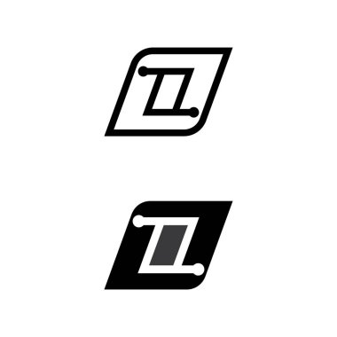 O letter and O font  logo Business Technology circle logo and symbols Vector Design Graphic