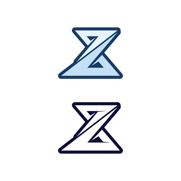 Letter Logo Design Vector Identity Illustration — Archivo Imágenes Vectoriales